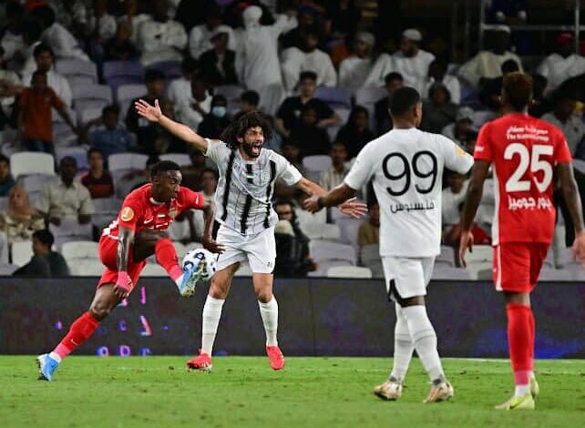محمد النني لاعب الجزيرة