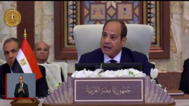 السيسي في قمة بغداد