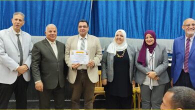 وكيل تعليم الفيوم يُكرم الفائزين فى مسابقة "أفضل وحدة تدريب"