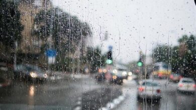 أمطار متفاوتة