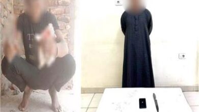 المتهم بالتعدي على قطة