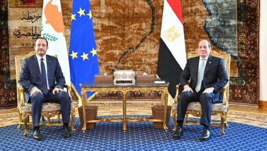 السيسي ورئيس وزراء اليونان
