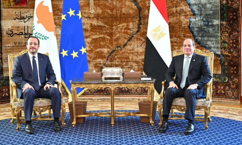 السيسي ورئيس وزراء اليونان