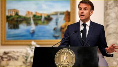 ماكرون فى مصر