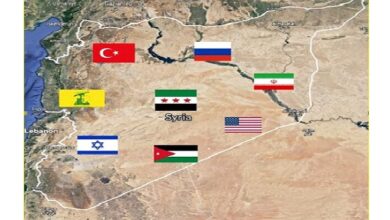   خريطة المصالح المتنافسة فى سوريا