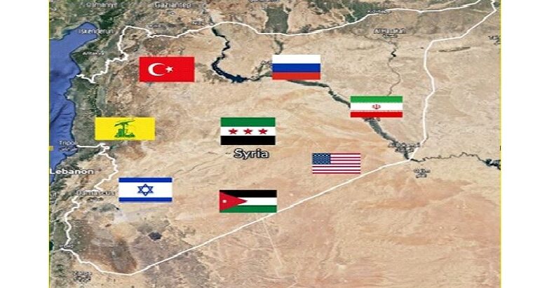 خريطة المصالح المتنافسة فى سوريا