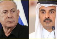 تميم ونتنياهو 