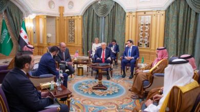 ترامب يلتقى الشرع برعاية محمد بن سلمان