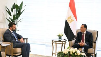 د. مصطفى مدبولى جوورج جورجييف، وزير خارجية بلغاريا