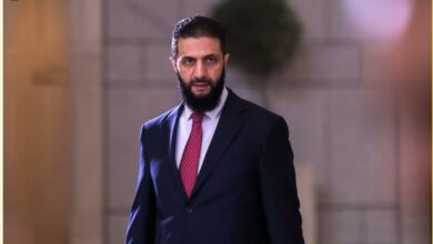 الرئيس السوري أحمد الشرع