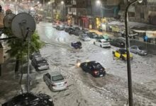 ليلة عاصفة بالإسكندرية