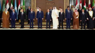 صورة تذكارية للزعماء والقادة العرب المشاركون فى القمة