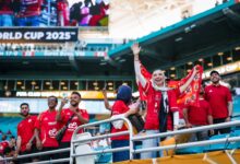 جماهير الأهلى فى استاد هاردروك