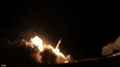 قصف إيران