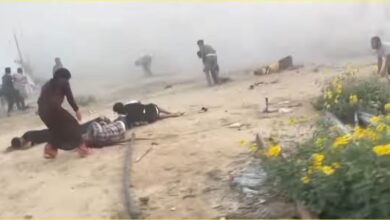 مراكز المساعدات في القطاع