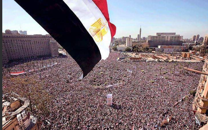 الشعب في الميادين وفرحة انتهاء حكم الاخوان