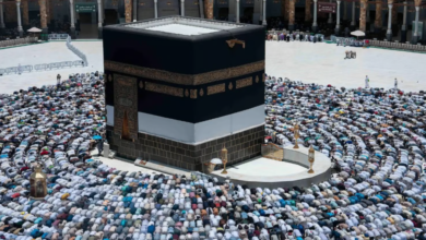 الصلاة امام الكعبة