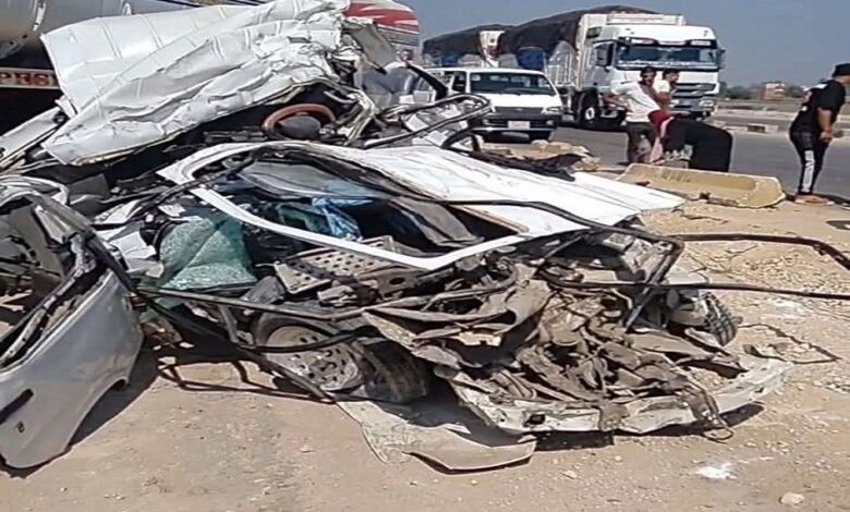 حادث الطريق الإقليمي بالمنوفية