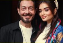 أحمد زاهر وابنته ملك