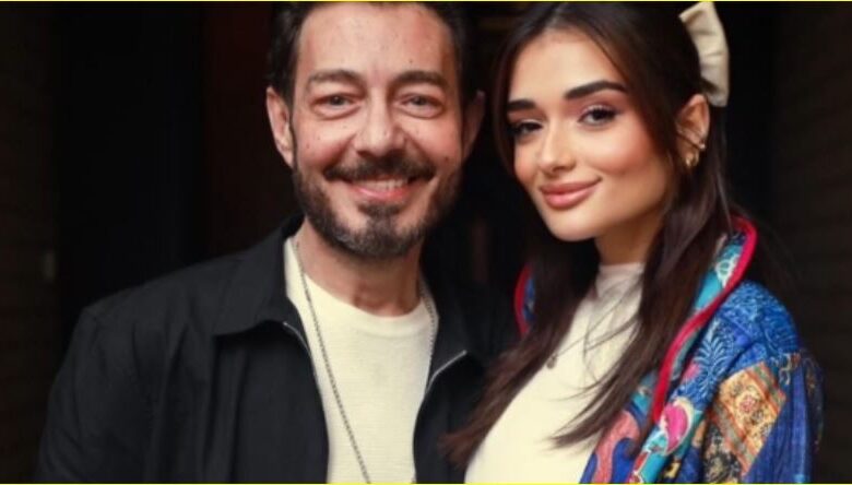 أحمد زاهر وابنته ملك