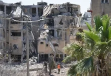 القصف الإيراني على مدينة حيفا