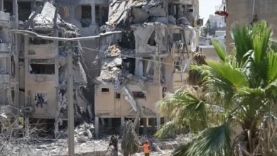 القصف الإيراني على مدينة حيفا