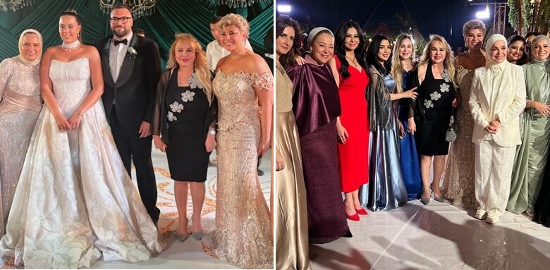 حفل زفاف منة ابنة مفيدة شيحة