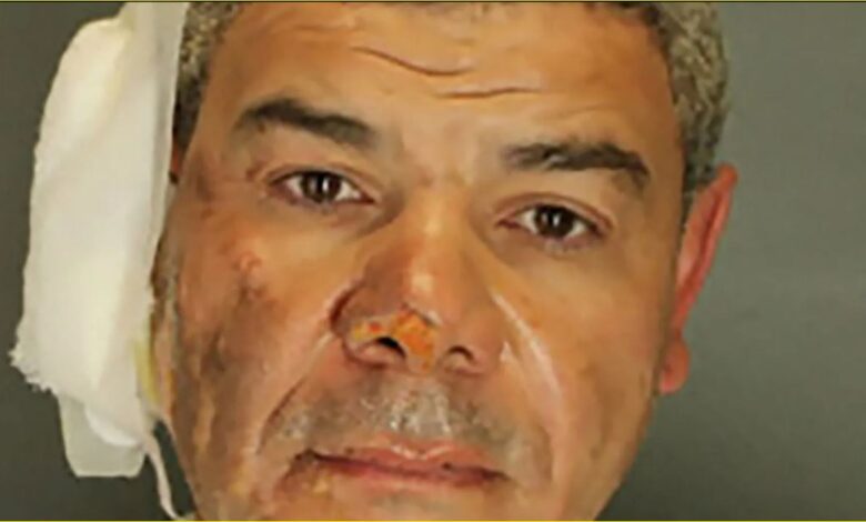 محمد سليمان المتهم بإلقاء المولوتوف على مظاهرة مؤيدة لإسرائيل فى أمريكا