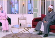 لمى المفتى تحاور الشيخ عبد الغنى القرشى