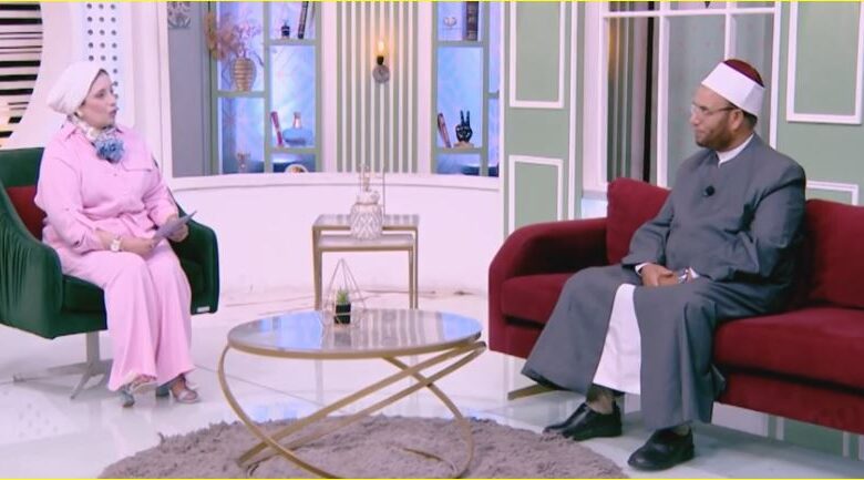 لمى المفتى تحاور الشيخ عبد الغنى القرشى