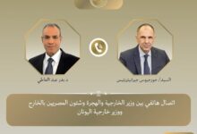 الدكتور بدر عبد العاطى، وزير الخارجية