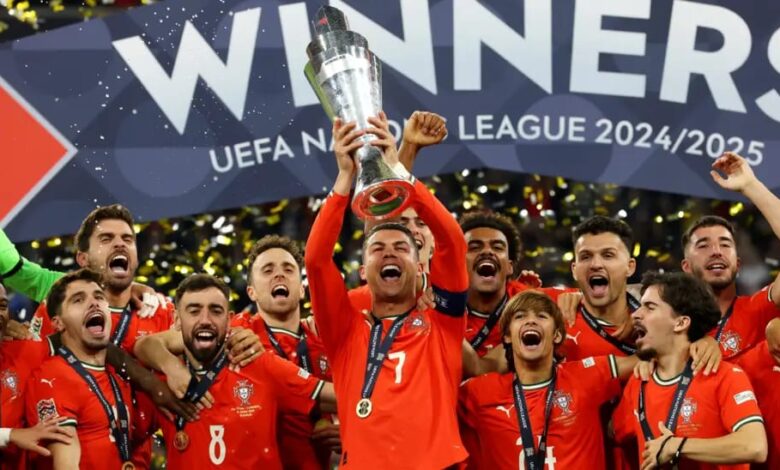المنتخب البرتغالي يفوز بلقب دوري الأمم الأوروبية