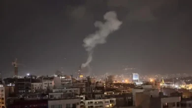 قصف طهران