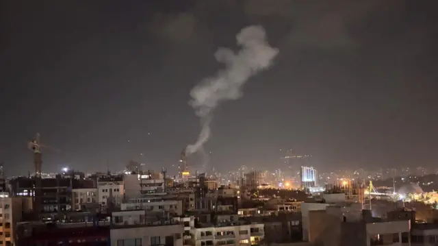 قصف طهران