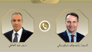 وزير الخارجية ونظيره البولندي