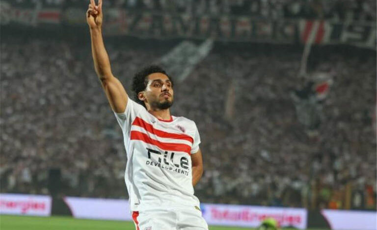 أحمد حمدي لاعب الزمالك