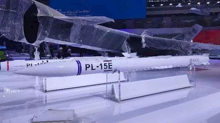 الصاروخ الصينى PL 15 نجم الإنتصار الجوى الباكستانى فى المعركة