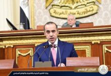 المستشار محمود فوزي وزير الشئون النيابية والقانونية والتواصل السياسي